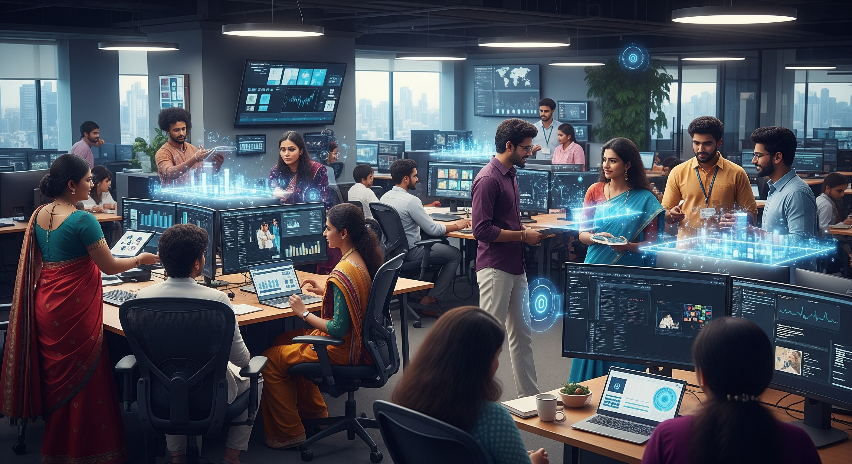 AI-Powered Productivity: Future-Proofing Chennai Startups in Flexible Spaces