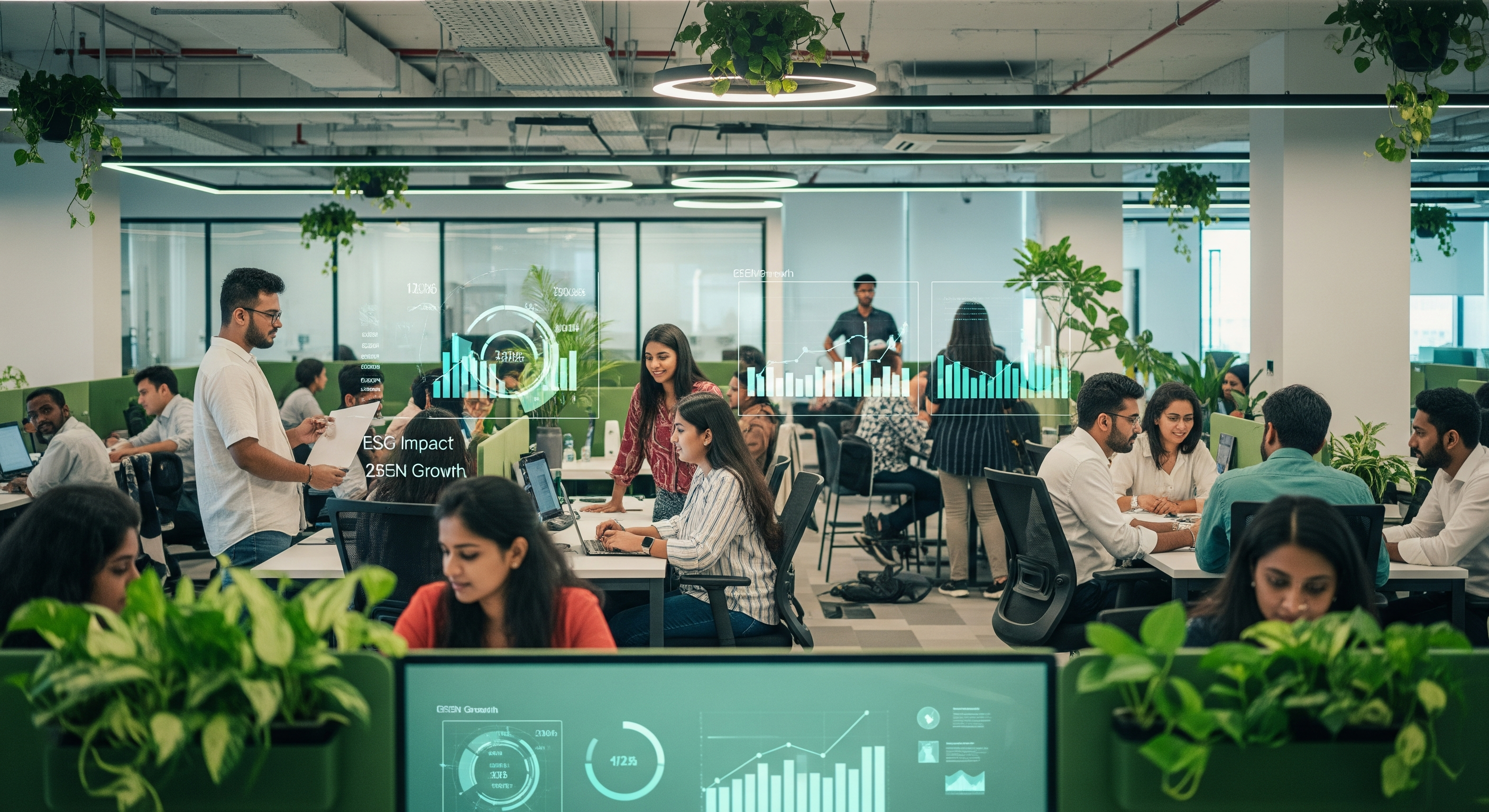 Green Growth: How Sustainable Coworking Fuels Chennai Startups' ESG Impact